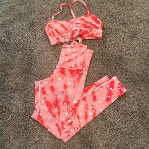 Leggings and sports bra set